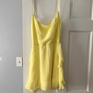 Lucy in the Sky Sunny Yellow Mini Dress